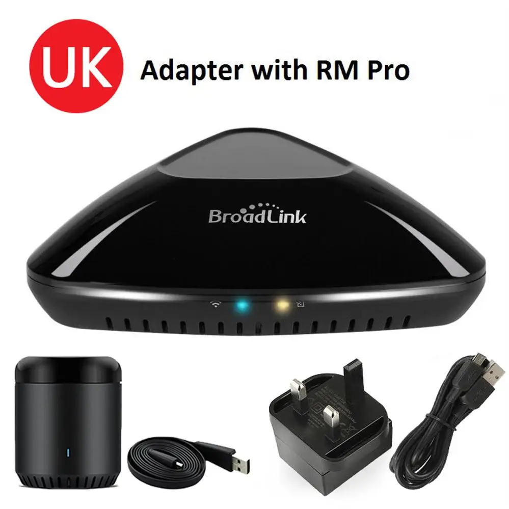 Broadlink RM Pro Mini3 хост работает с Alexa Google Home умный дом автоматизация дистанционного управления WiFi IR RF 4G Smart tv - Комплект: RMPro MINI3 UK Type