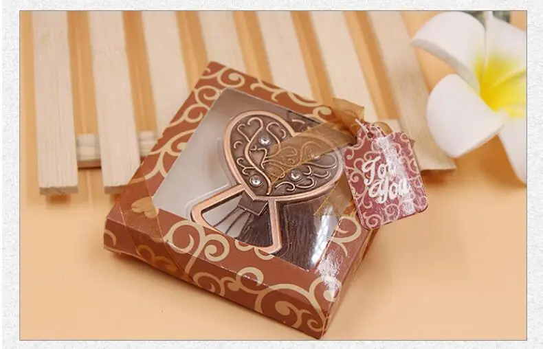 Кухня аксессуар Популярные вечере поставки Античное золото сердце открывалка