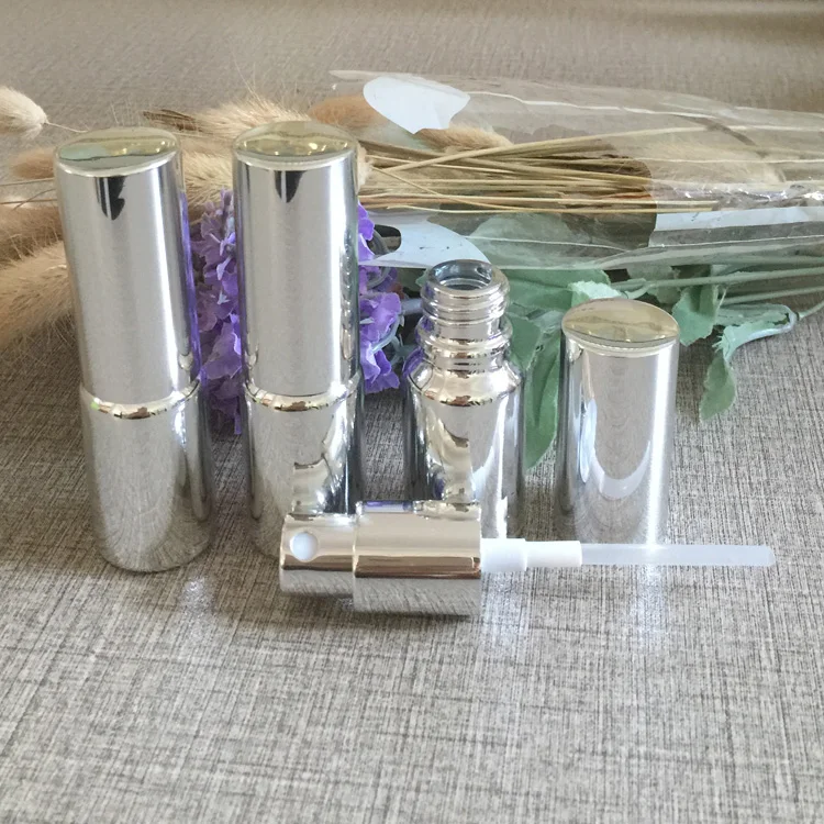 

10ml glass silver plated refillable empty atomiser spray perfume bottle,perfume container,perfume packing 50pcs/lot