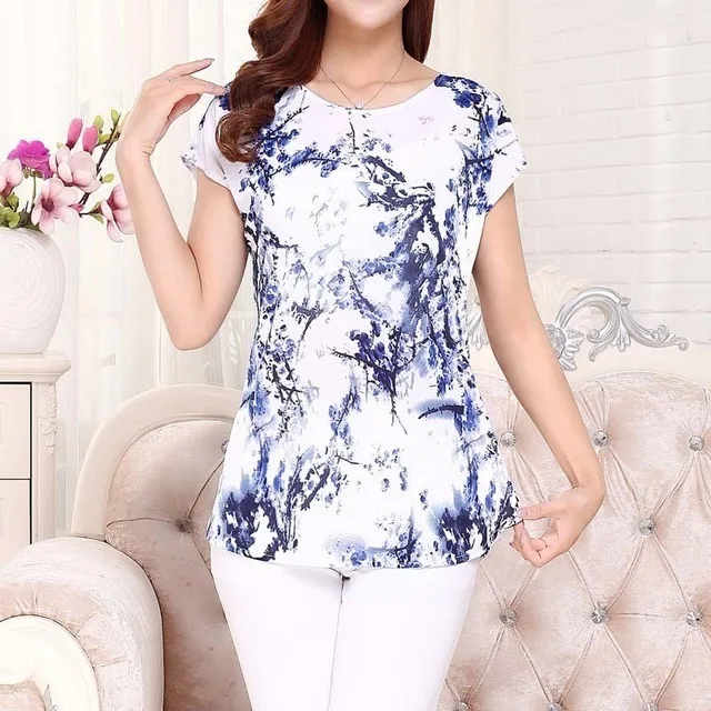 5XL, женские летние топы, футболки, женская короткая футболка, женская футболка с якорем, шелковая женская футболка, женская одежда размера плюс - Цвет: 11