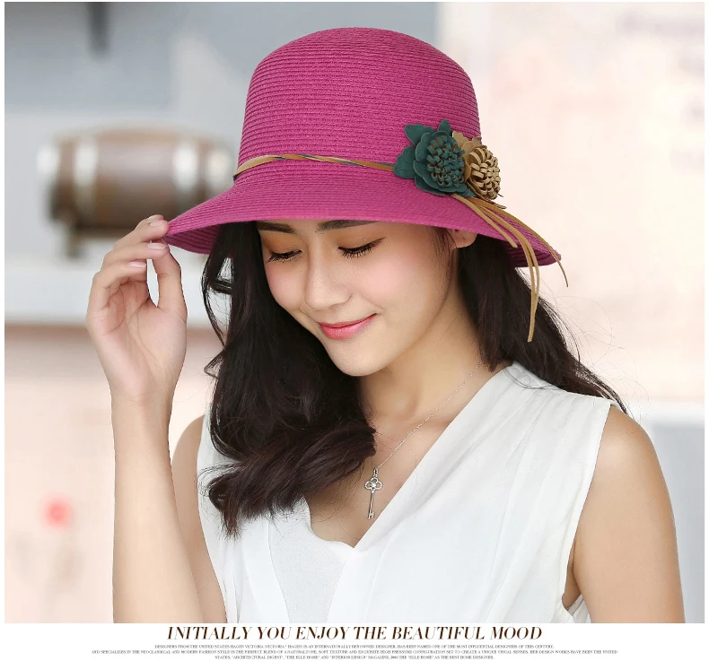 Женская летняя пляжная шляпа от солнца для путешествий женская большая с