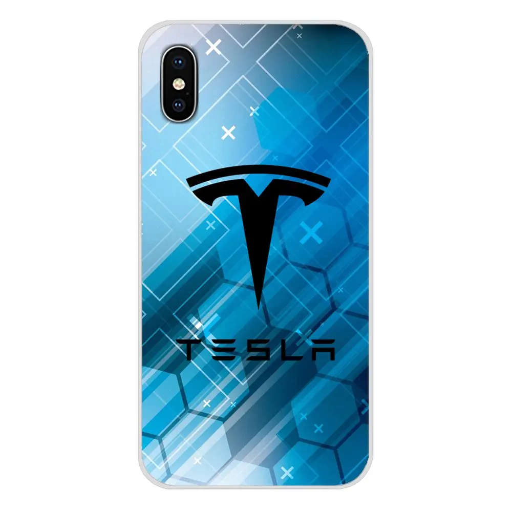 Аксессуары чехлы для телефонов с логотипом Tesla супер электромобиль Huawei P Smart Mate Honor