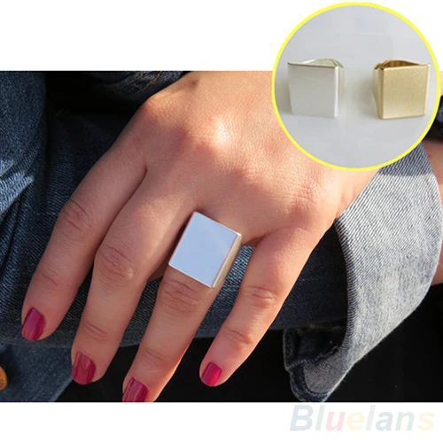 1 шт. женское и мужское кольцо в стиле панк-рок 2 цвета | Украшения аксессуары