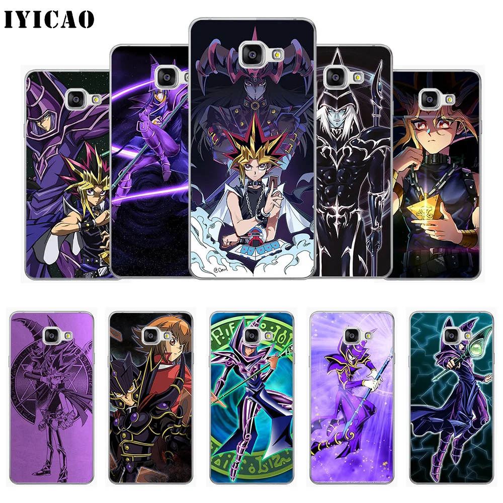 IYICAO Mago Negro Yu Gi Oh Мягкий силиконовый чехол для телефона Samsung A10 A30 A40 A50 A70 M10 M20 M30 TPU