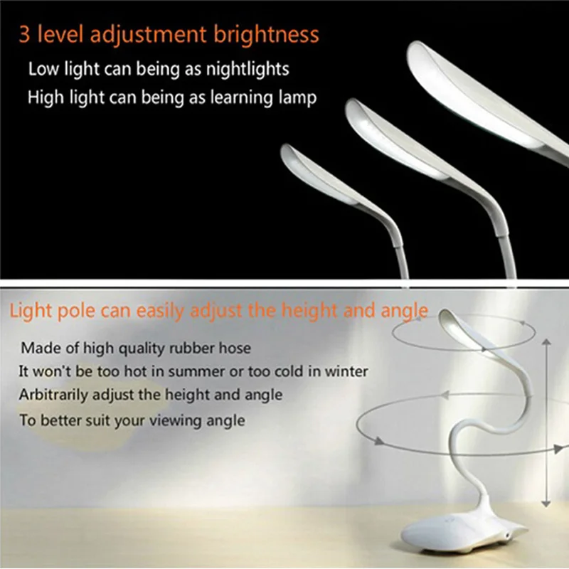 SUNLI дом светодиодный сенсорный включения/выключения настольная лампа дети