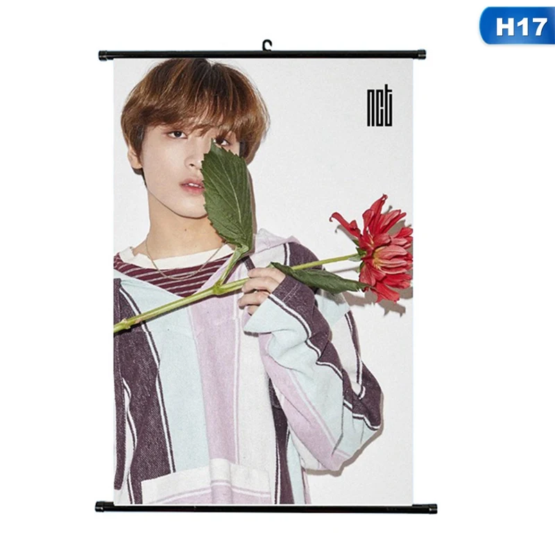 K-pop NCT художественные плакаты художественные принты Высокое разрешение гостиная спальня бар украшение домашний декор наклейка на стену - Цвет: 17