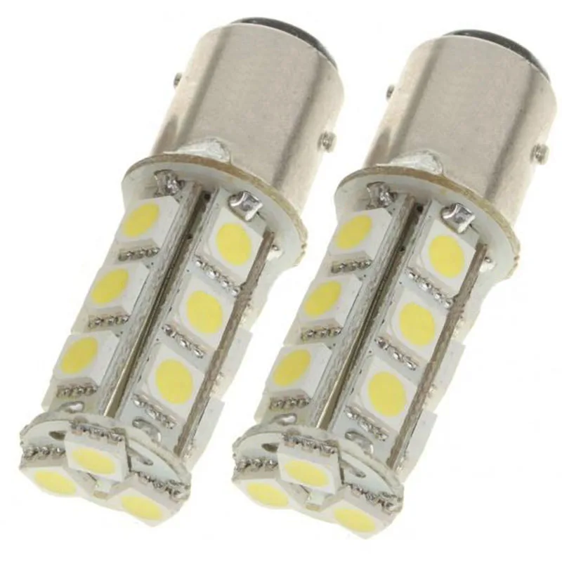 Auto 1156 BA15S P21W 5050 18 SMD Warm White/Red 12V Car light LED Brake/Turn/Tail signal lamp bulb. | Автомобили и мотоциклы