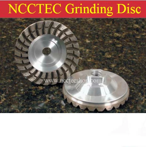 Алмазная алюминиевая матрица 4 '' Спеченный шлифовальный диск | 100 мм камень