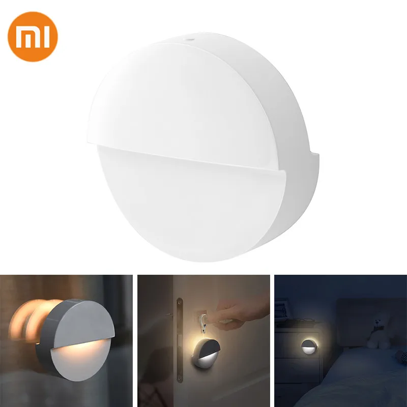 Ночник Xiaomi Mijia с Bluetooth светодиодный индукционный ночной Светильник для коридора