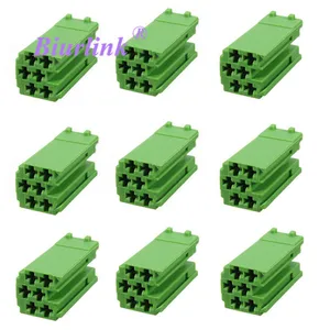 Переходник для автомобильного Aux-кабеля, Миниатюрный разъем ISO для Volkswagen Becker, Renault, Fiat, CD-плеера, 20 шт.