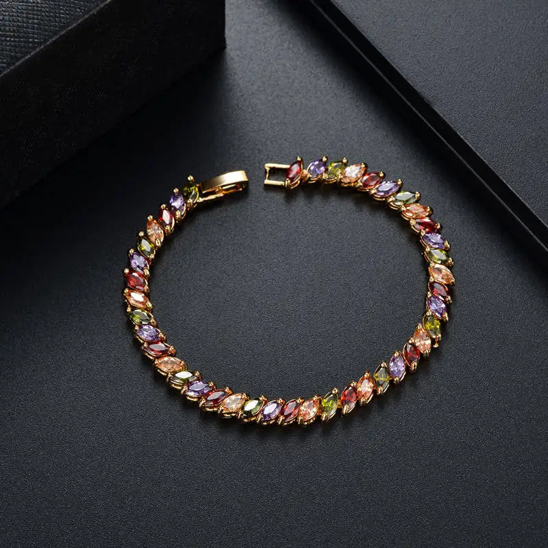 Женские вечерние свадебные браслеты с полным заполнением Ювелирные изделия
