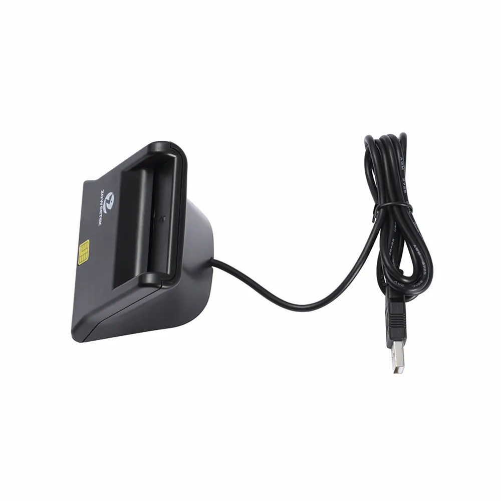 Zoweetek 12026-3 EMV USB считыватель смарт-карт писатель DOD военный общий доступ CAC для SIM