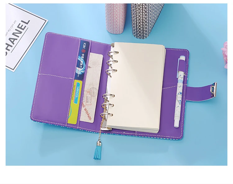 Kawaii A6, корейский замок, кожа, блокнот, блокнот, блокноты, подарок для девочки, цветок, вкладыш, пароль, мини, запираемый, дневник, школьные принадлежности