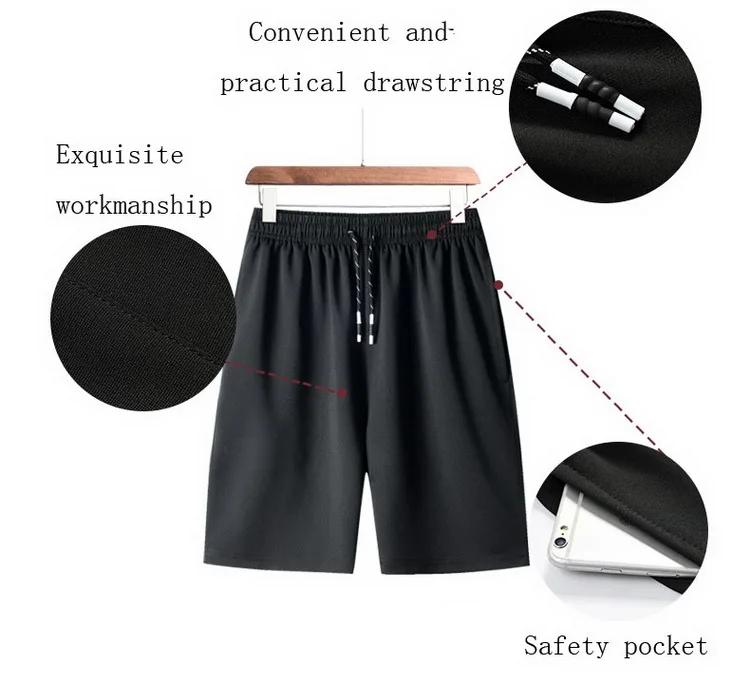 Men's Summer Casual Quick Dry Sports Set Solid 2 Pieces Running Jogging Cycling Sports Gym Tracksuit T-Shirts+ Shorts New,GA345