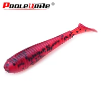 20pcslot jig t tail soft lures 50mm 1 6g simple spiral worm silicone fishing bait attractive wobbler bass lure fishing tackle