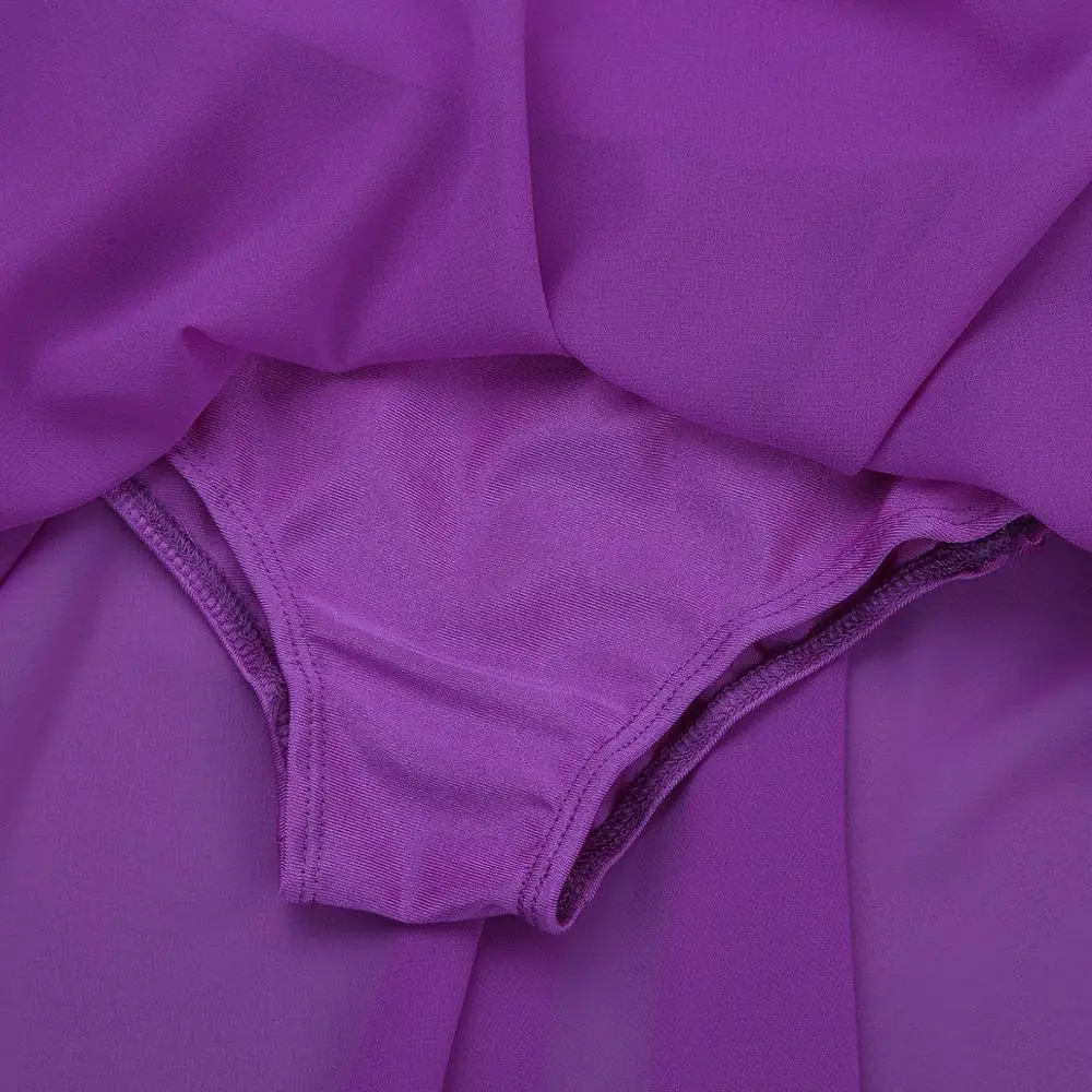 DPOIS/Профессиональная Детская гимнастическая трико балерины для девочек юбка