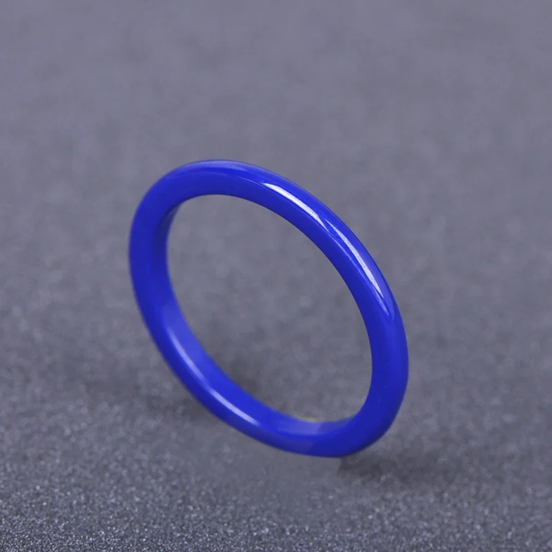 Funmor простой Керамика кольцо Твердые Цвет украшения для пальцев Для женщин