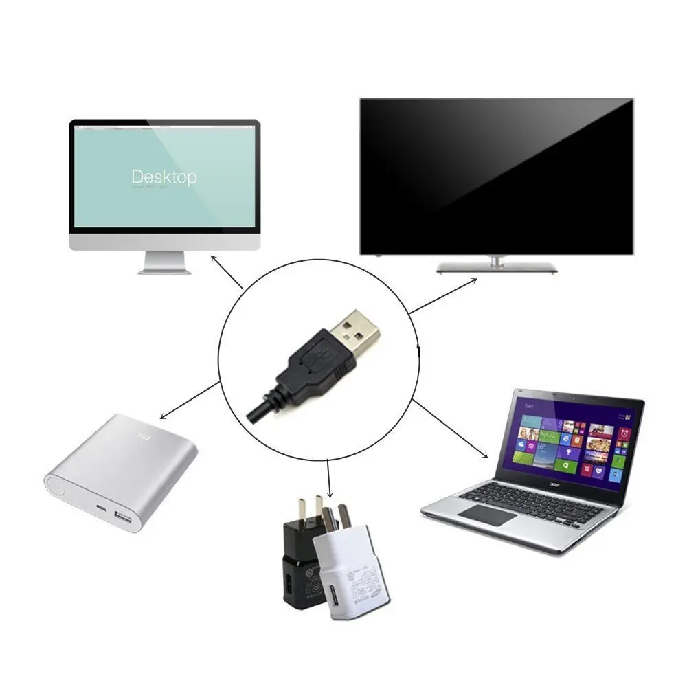 DC В 5 в USB Лента светодио дный свет 2835 неводостойкий теплый белый/белый кабель ТВ