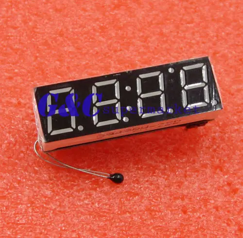 New Car LED Digital tube Clock Voltage Detector Temperature Detection Module | Электронные компоненты и