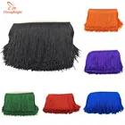 1 ярд, 15 см, широкая кружевная бахрома CHENGBRIGHT, отделка кисточкой, бахрома для рукоделия, латинское платье, сценические аксессуары для одежды, кружевная лента