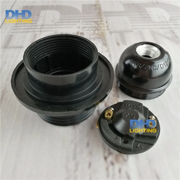 Патроны пластиковые для ламп E27 110 В 220 4/10/50 шт.|lamp holder|light basebakelite socket |