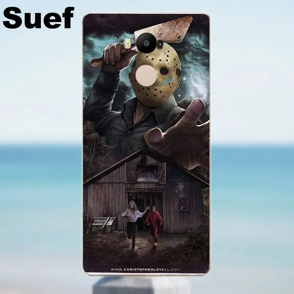 Для Xiaomi Redmi 4 для телефона Suef TPU Live Love 3 3S Pro Mi3 Mi4 Mi4i Mi4C Mi5 Mi5S Mi Max Note 2 Friday 13th Horror Jason |
