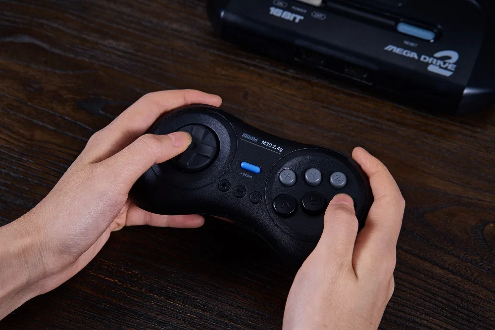 8bitdo M30 2,4G беспроводной геймпад для оригинального Sega Бытие и Sega Mega Drive-Sega бытие