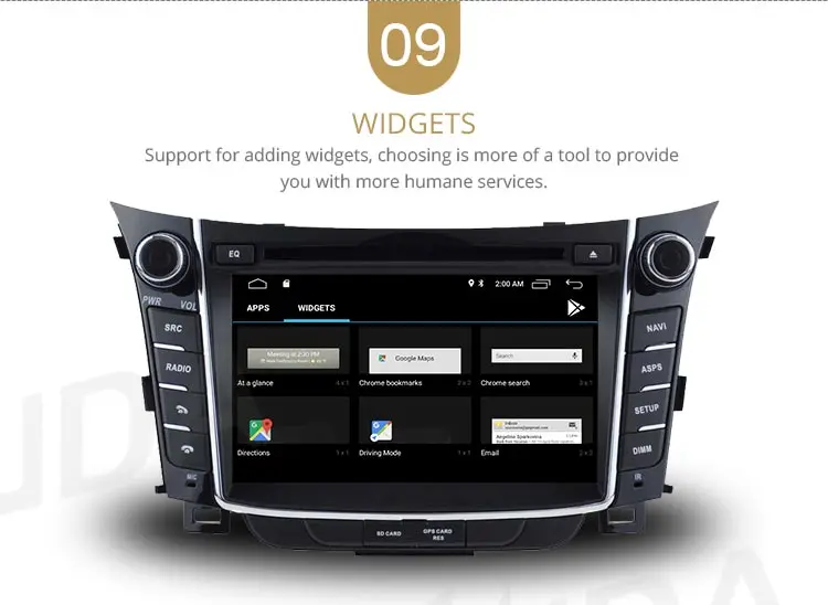 LJDA Android 10,0 автомобильный dvd-плеер для hyundai I30 Elantra GT 2012 2013 автомобильный Радио gps Навигация стерео Мультимедиа