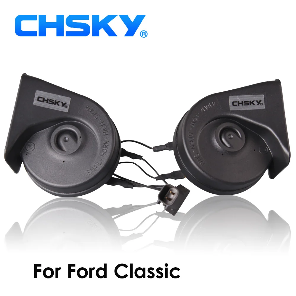 CHSKY автомобильный рожок Улитка Тип рога для Ford Classic 2002 до 2008 12V громкость 110 129db Авто