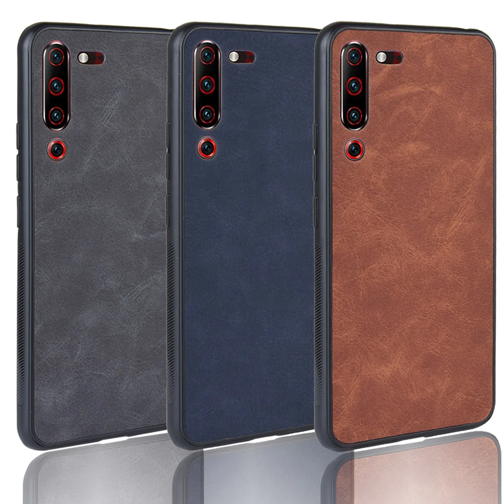 Чехол для Lenovo Z6 Pro чехол 6 39 дюйма из ТПУ + ПУ ПК ретро кожаный искусственной кожи