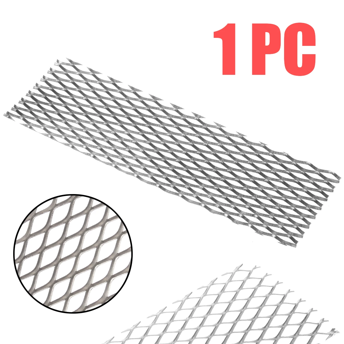 

1pc Electrode Pure Titanium Mesh Sheet Recycled Metal Titanium Mesh Sheet For Electrolysis 0.5 mm Thickness