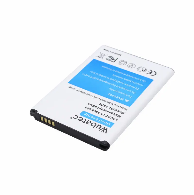 3x3000mAh G3 аккумулятор + зарядное устройство для LG BL-53YH F400K F460 F470 D830 D850 VS985 D851 D852 D855 D857