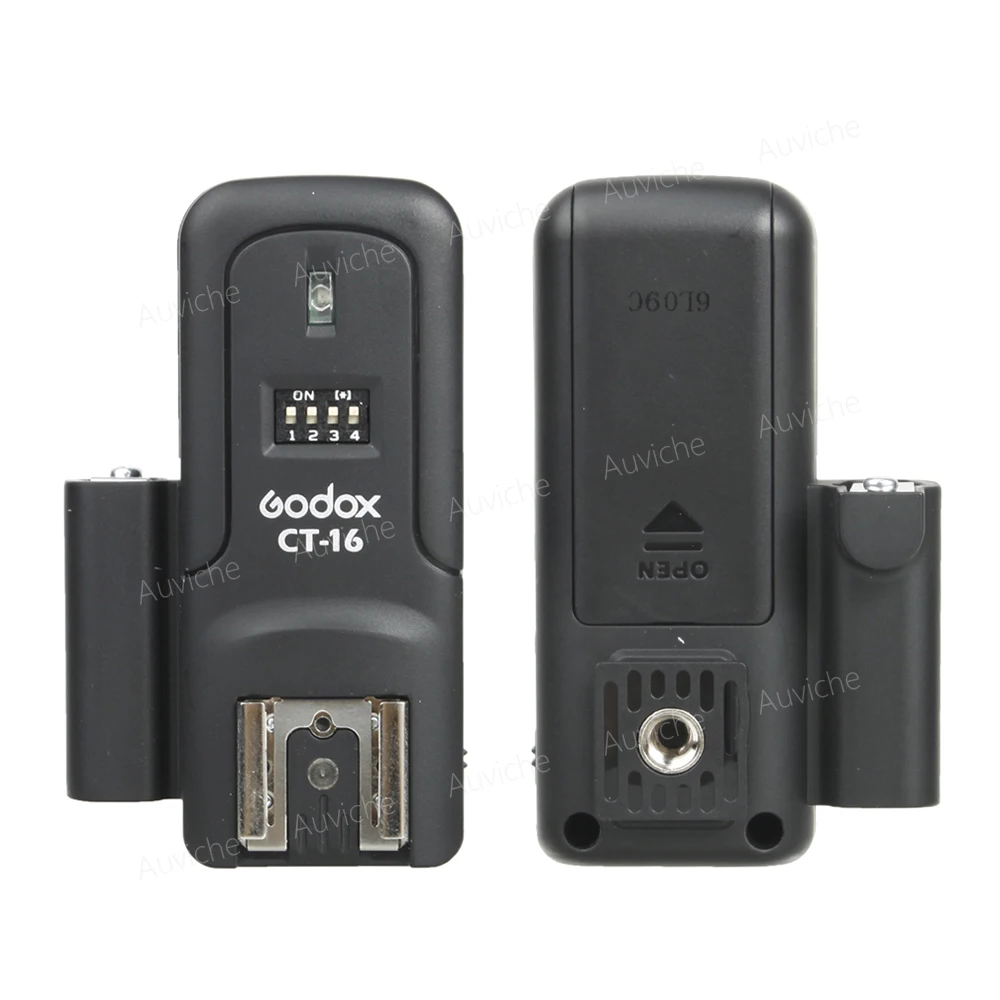 Godox ct 16 Каналы Беспроводной Радио Вспышка Speedlite триггера передатчик + приемник