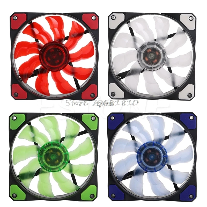Кулер для процессора компьютера 3/4 контакта 120 мм|cooling fan|120mm pwmcpu cooler fan |