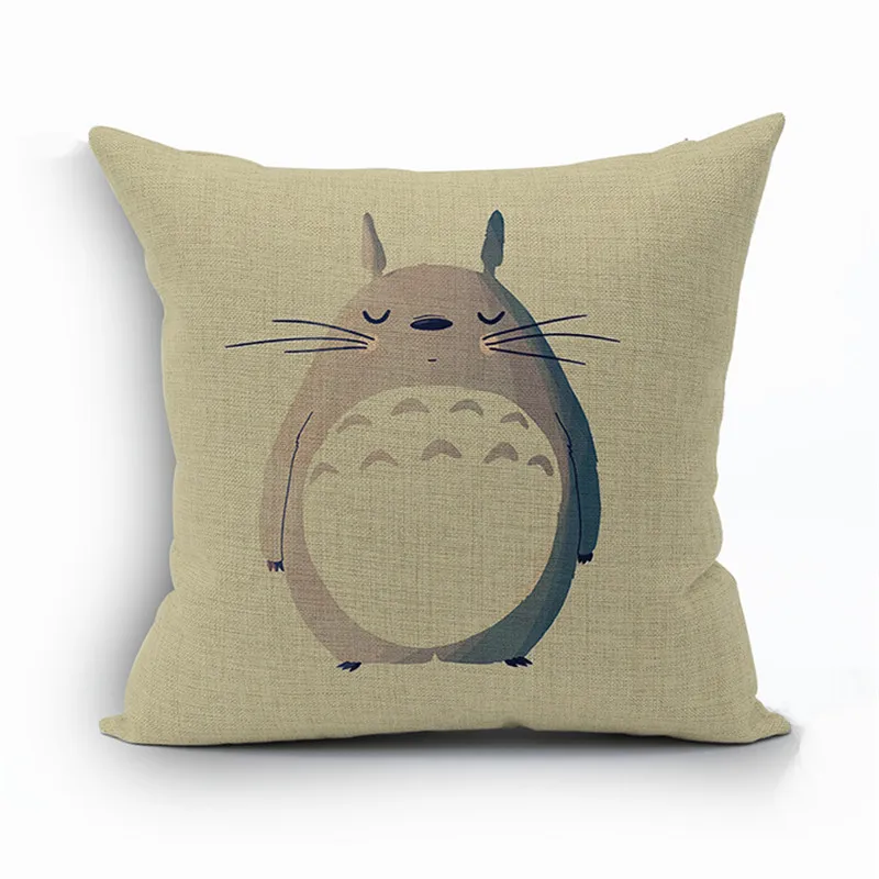 Мода Мультфильм Стиль Наволочки Чехлы Симпатичные Тоторо Печатных Бросить