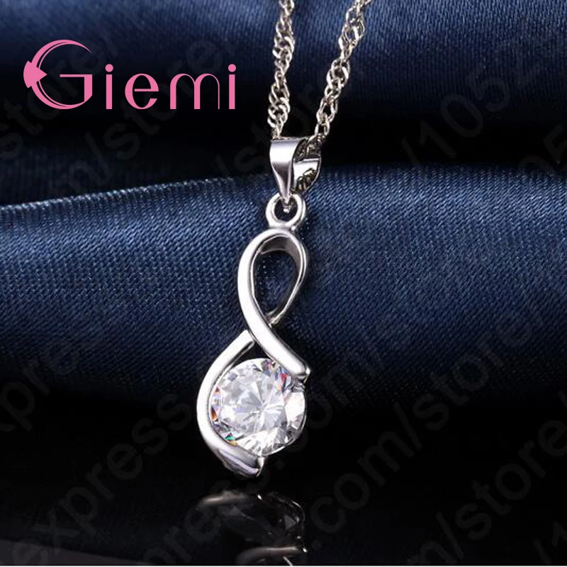 Элегантные серьги из стерлингового серебра 925 пробы с геометрическим узором и