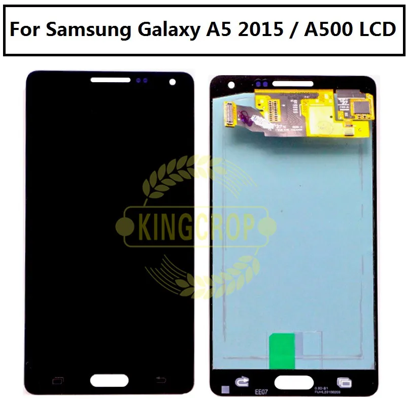 ЖК дисплей a500 для Samsung Galaxy A5 2015 A500 A500F A500M A500Y сенсорный экран дигитайзер экран|display