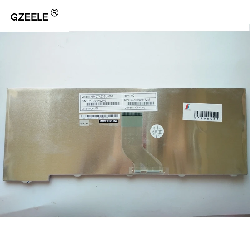 Клавиатура GZEELE для ноутбуков Acer Aspire Русская клавиатура 5520 5520G 5920 5920G 5920Z 5920ZG RU