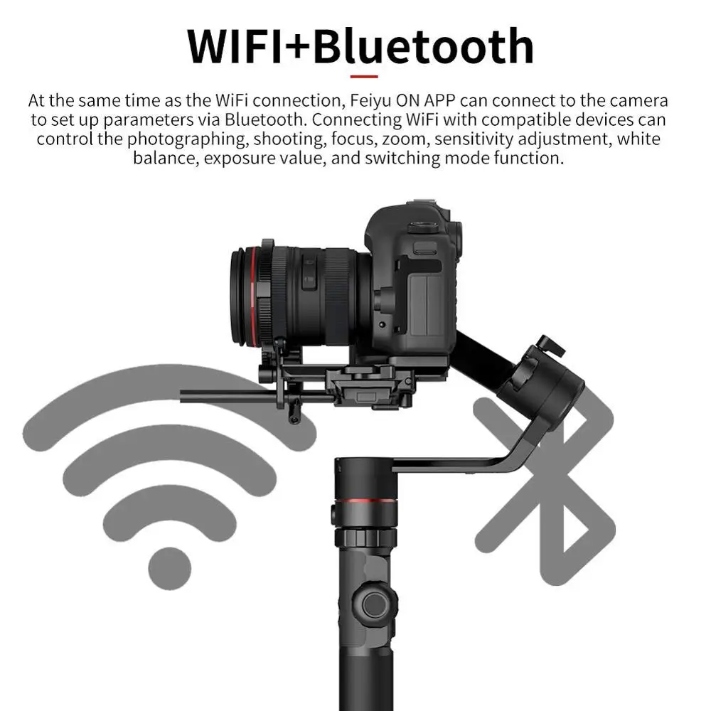 FeiyuTech Feiyu AK2000 AK4000 AK4500 3-осевая карманная Камера карданный стабилизатор для sony Canon Panasonic GH5 Nikon D850