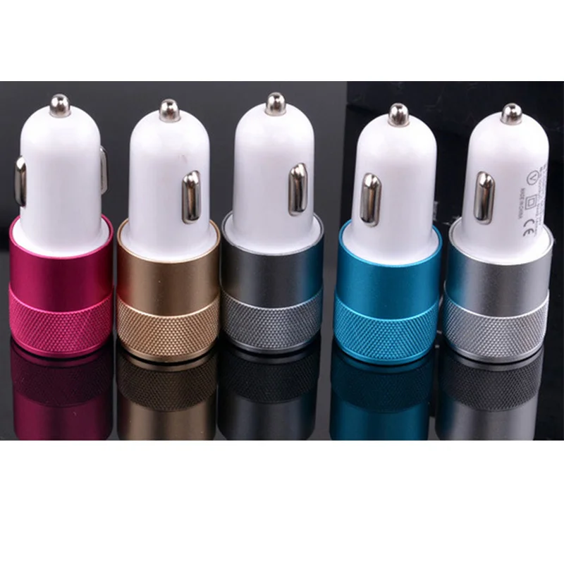1 шт. автомобильное зарядное устройство с двумя USB портами А 2 А|usb charger lighter|lighter usb