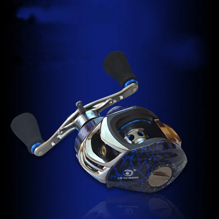Рыболовные катушки Fishdrops катушка для baitcasing левая рука правая полный корпус из