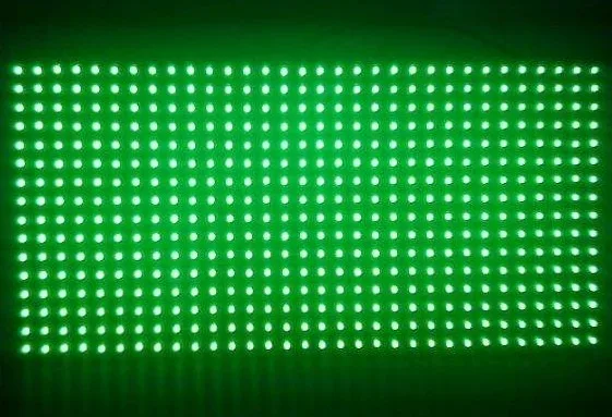 P10 один зеленый наружный светодиодный модуль HUB12 определение интерфейса SMD (1G) 320*160