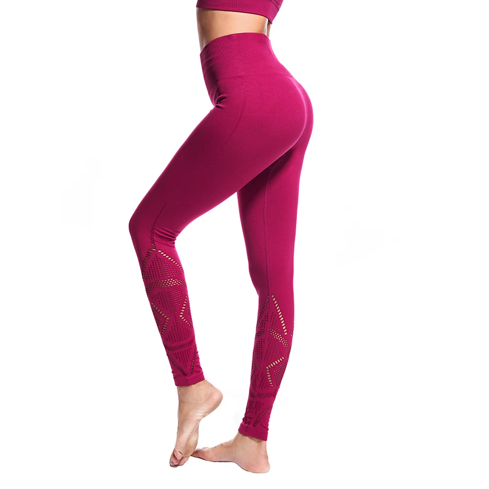 Cucommax женские Высокая талия Бесшовные Леггинсы пуш ап беговые штаны для йоги