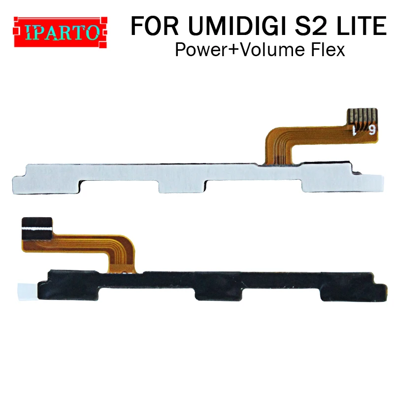 Гибкий кабель боковой кнопки UMIDIGI S2 LITE 100% оригинальный питания и Кнопки громкости