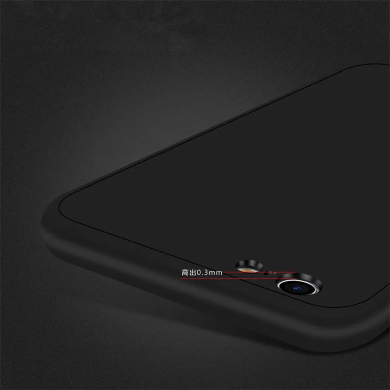 2017 New Luxury Fashion 360 Full Body Protective Flexibility TPU Back Cover Case for iPhone 6 6s 7 Plus with Tempered Glass |