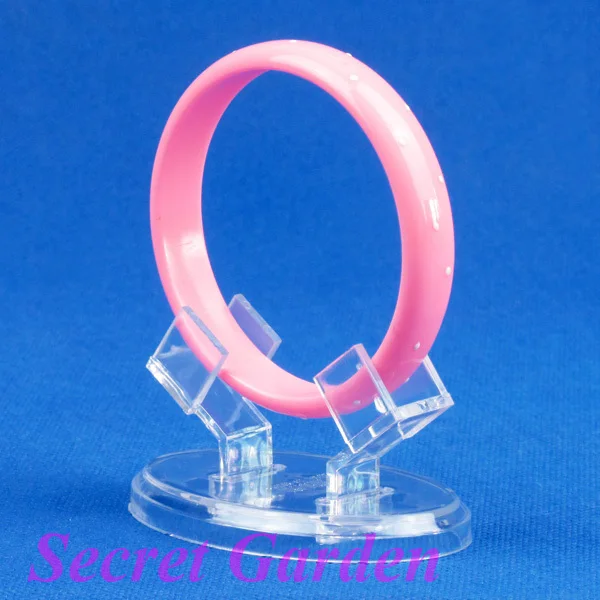 

Wholesale 10 Clear View Plastic Bangle Display Stand Holder
