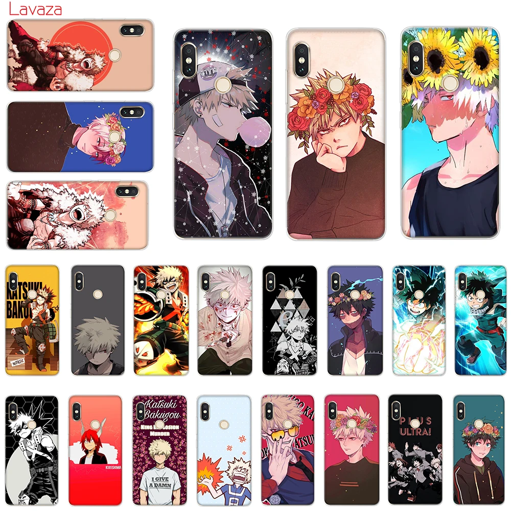 Жесткий чехол Lavaza Anime Katsuki Bakugou для POCOPHONE F1 Xiaomi A2 8 9 SE Lite A1 Max 3 Redmi Note 7
