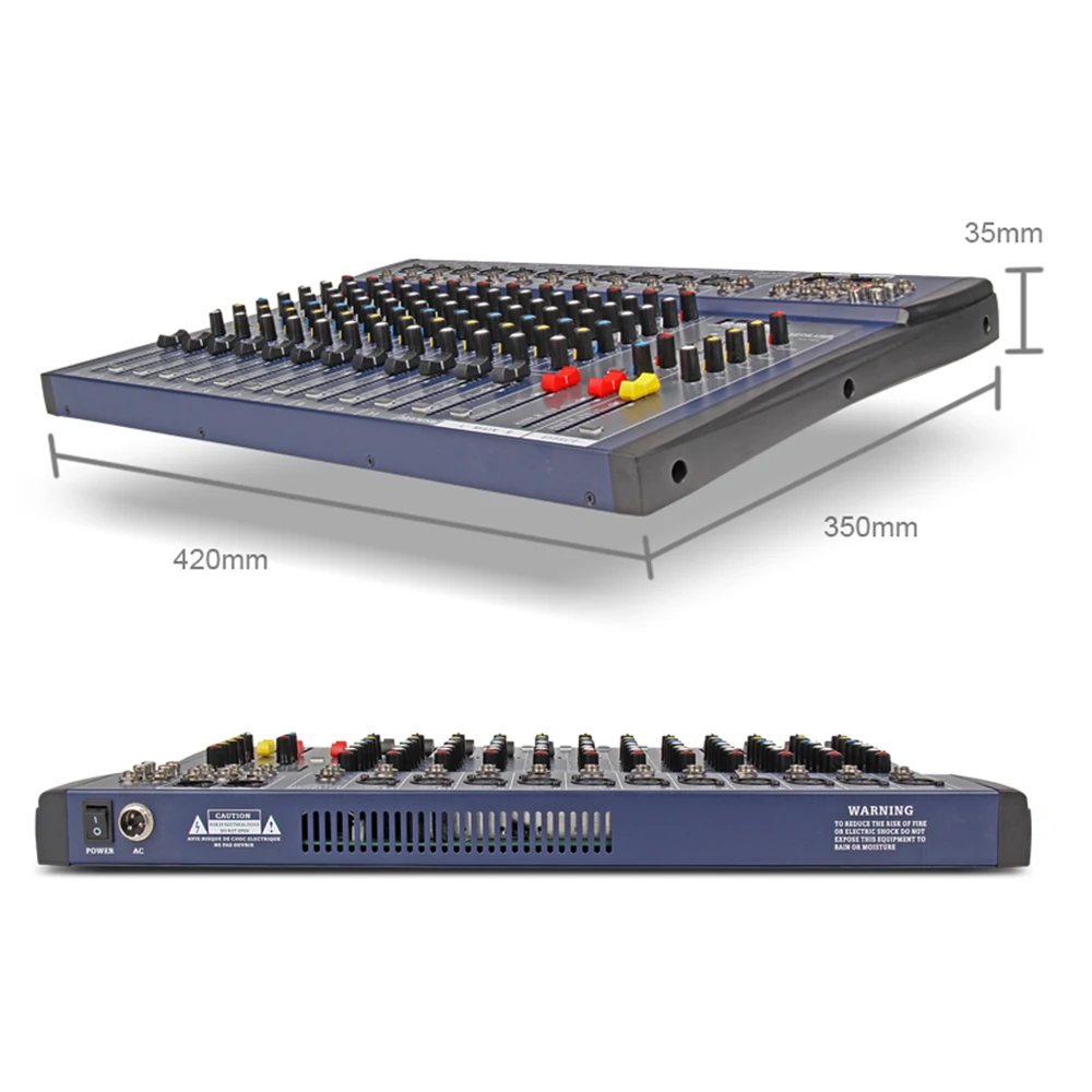 Xtuga CT120S USB 12 канальный микрофон линия аудио микшер микшерная консоль XLR вход 3