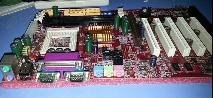 Новая оригинальная материнская плата 694 694T ISA IPC 370 CPU 5 * PCI LPT 2 COM промышленная