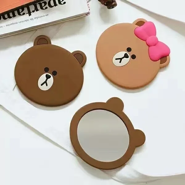 Милый мультфильм коричневый медведь Минни Кролик цыпленок Салли маленькое